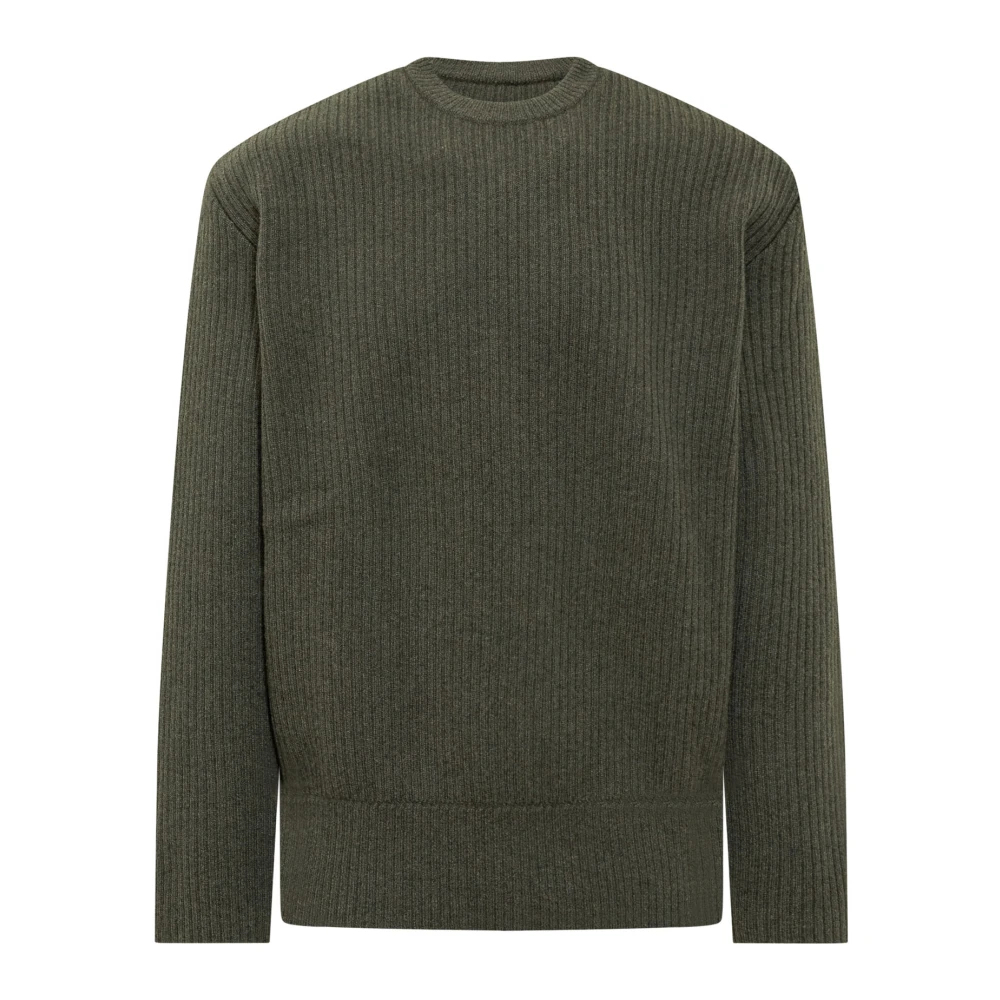 Givenchy Oversized Crew Neck Trui Green Heren