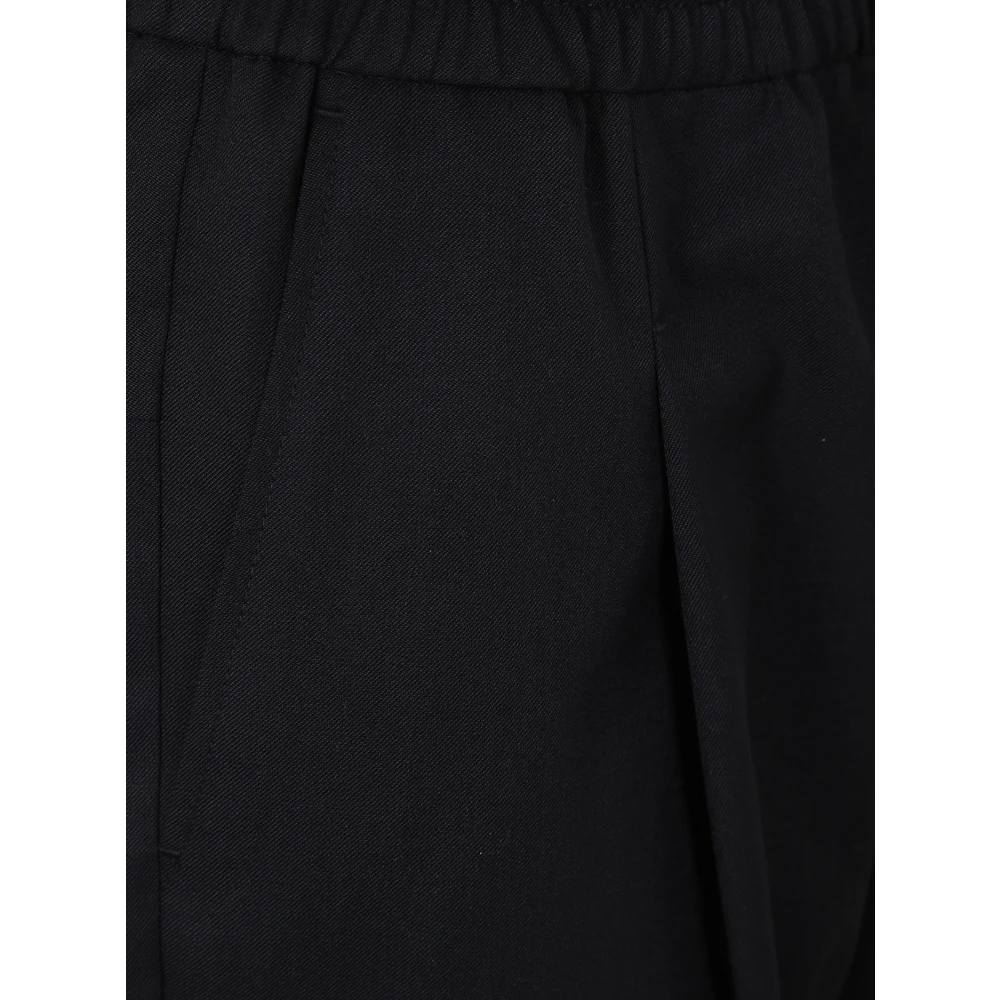Drole de Monsieur Cropped Broek Black Heren