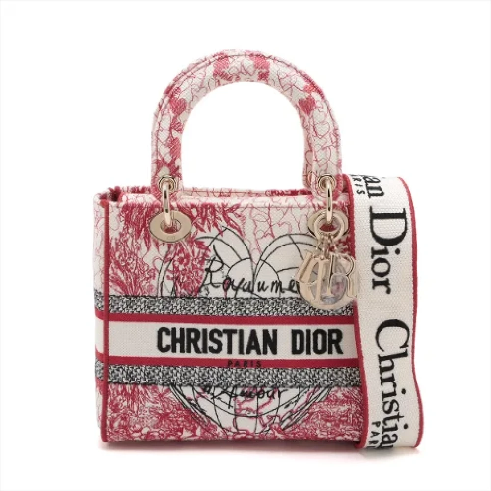 Dior Vintage Pre-owned Canvas handbags Multicolor Dames