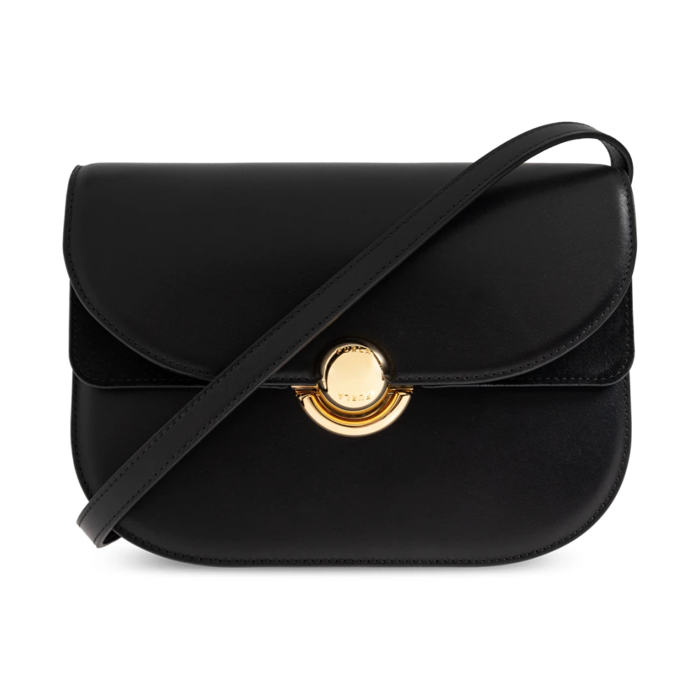 Furla Women's Black Shoulder Bag Sfera Small