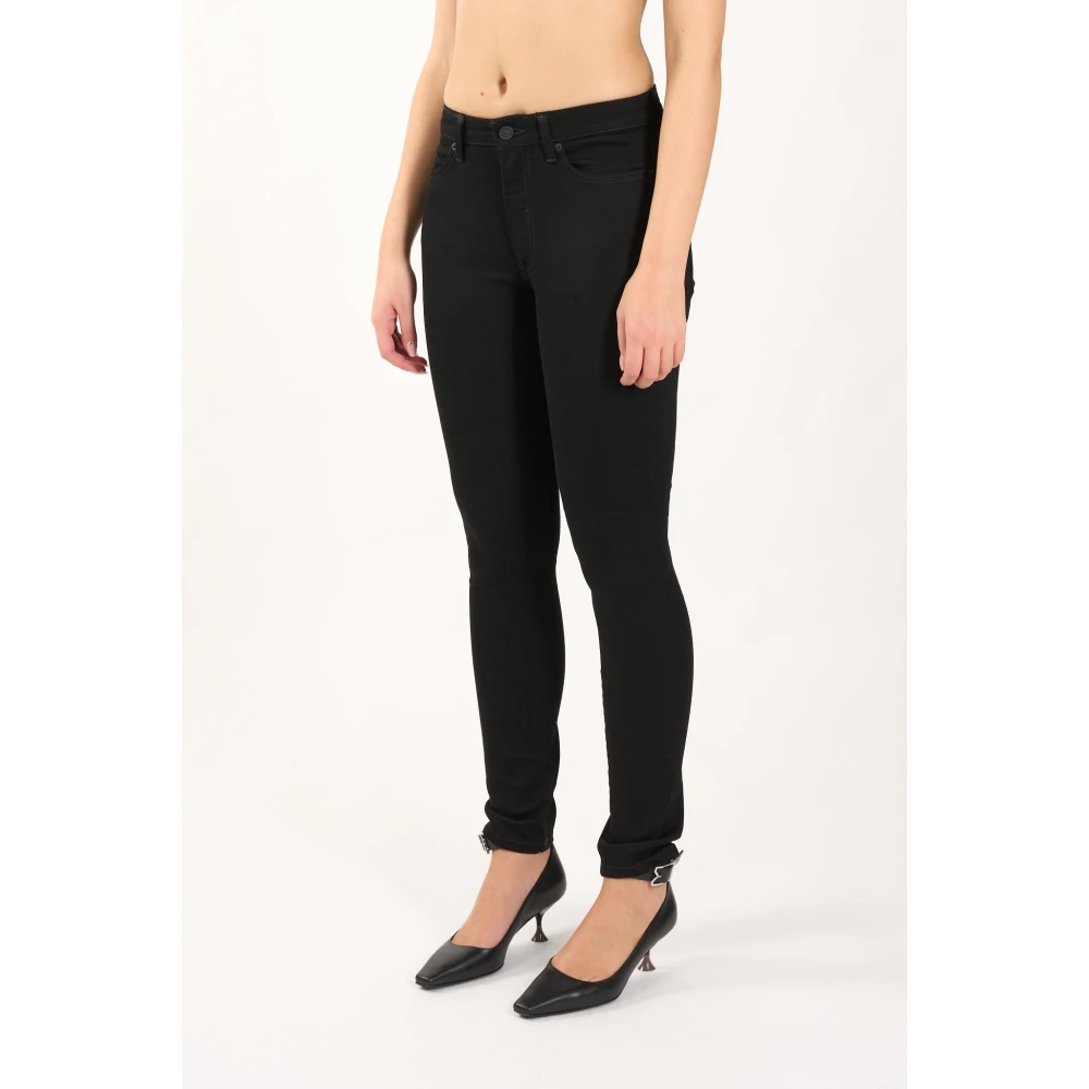 Dondup Skinny Jeans Model Iris Black Dames