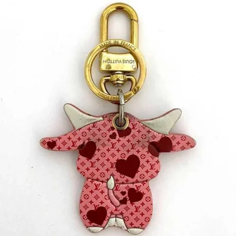 Louis Vuitton Vintage Pre-owned Leather key-holders Pink Dames