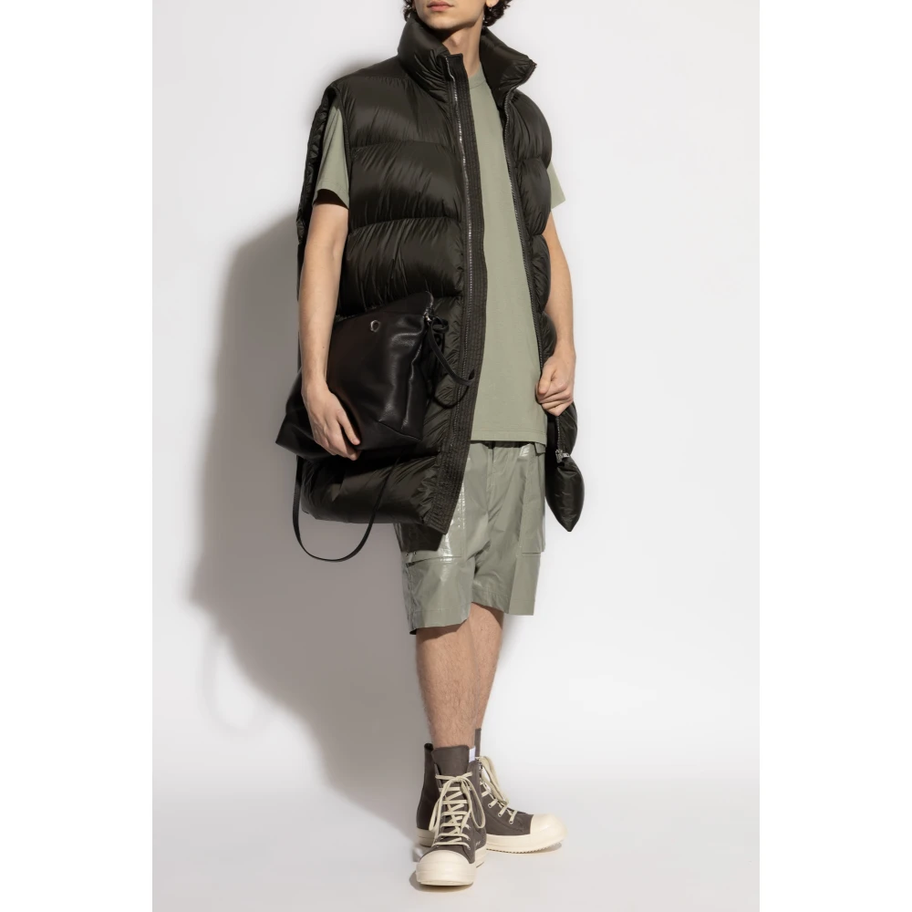 Rick Owens Level T-shirt Green Heren