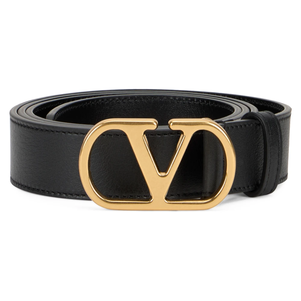 Valentino Garavani , Belts, Unisex, Black, 100 Cm, Belts