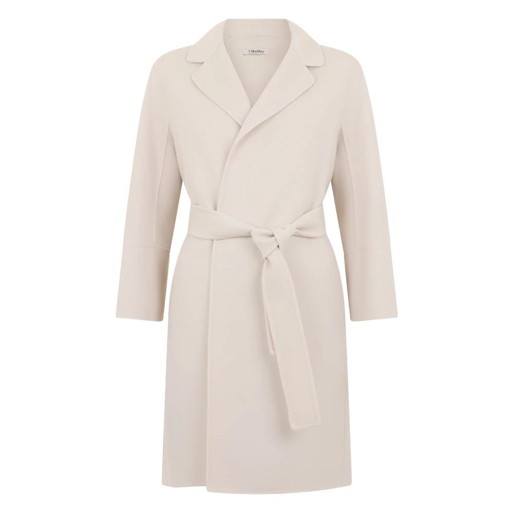 Max Mara Beige Belted Coats, Female, M, Arona Coat