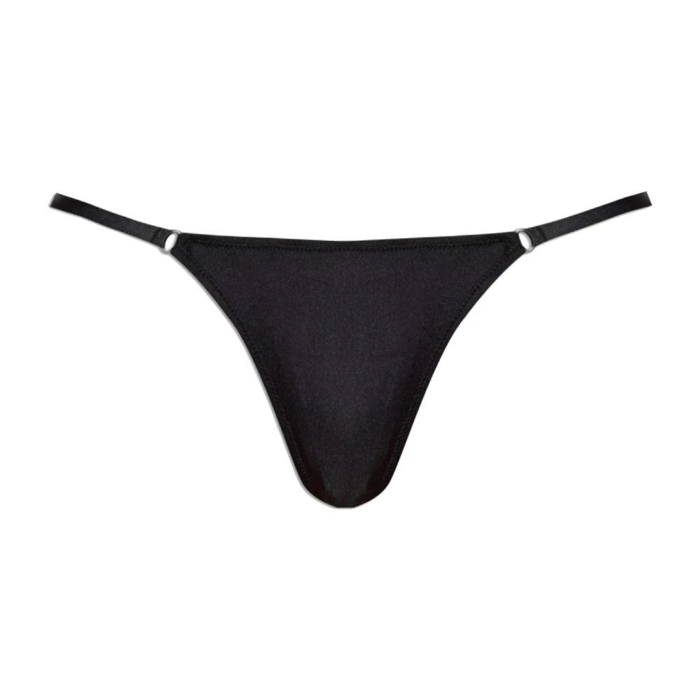 Diesel Thongs Ufst-Oval-D-String Black Dames