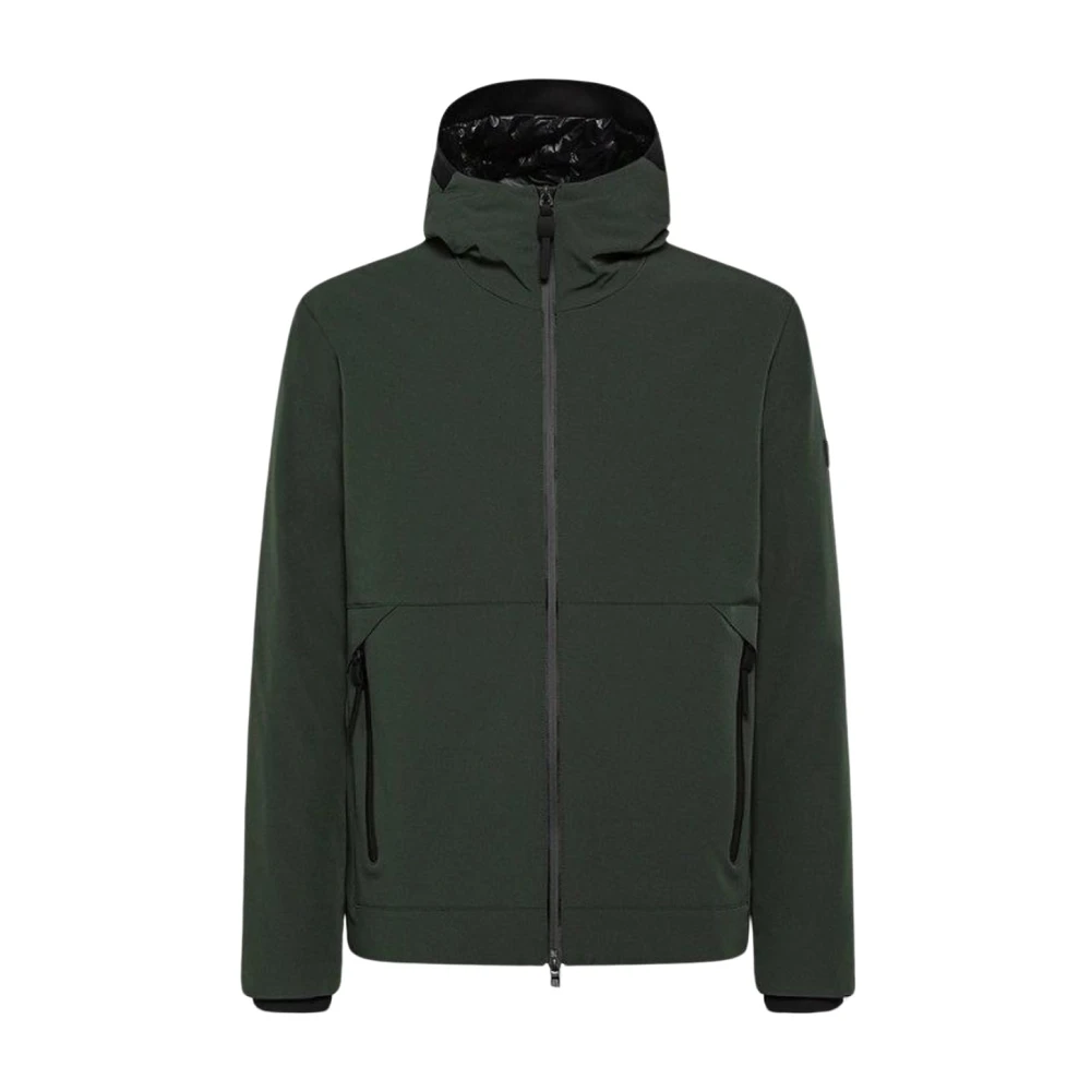 Peuterey Groene Militaire Nylonjas Green Heren