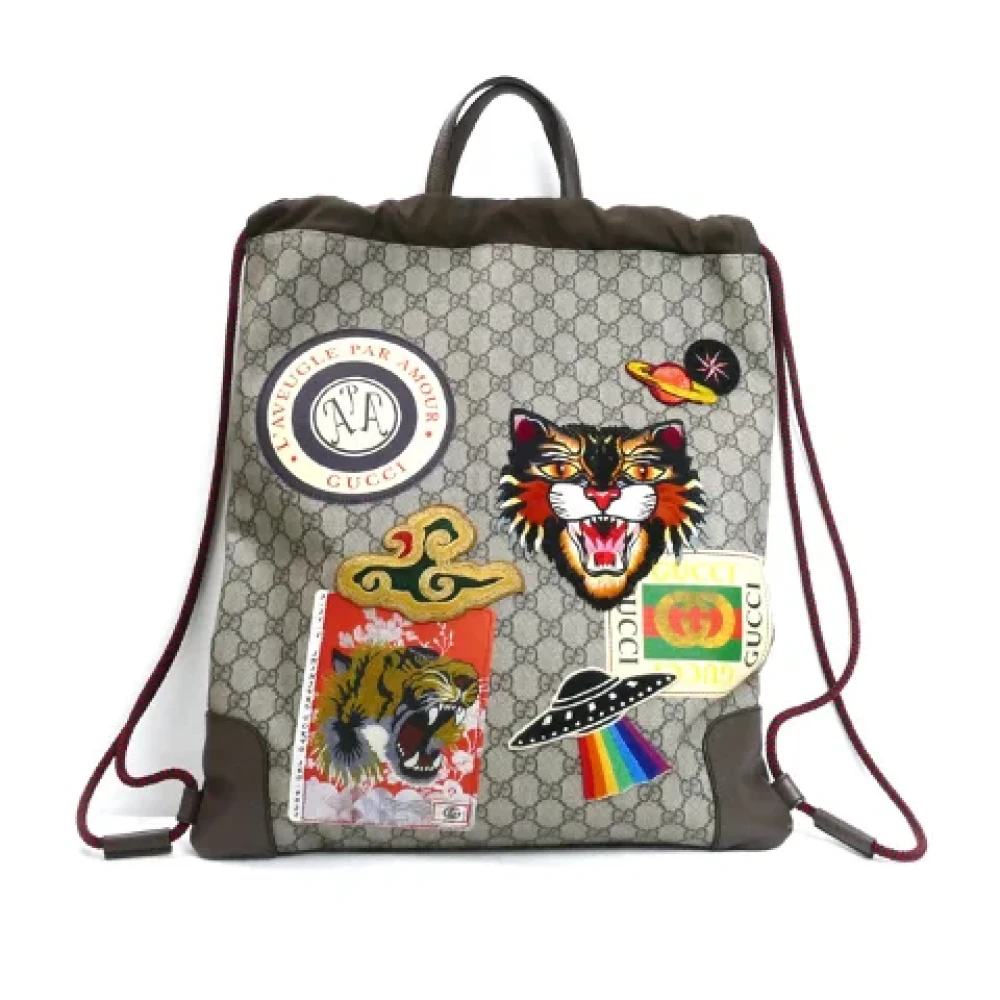 Pre-owned > Pre-owned Bags > Pre-owned Backpacks - - Gucci Vintage - Modalova