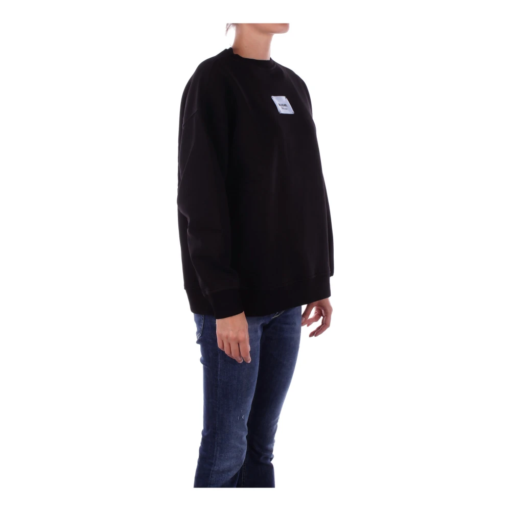 Blugirl Zwarte Trui Model Hoogte 1.76cm Black Dames
