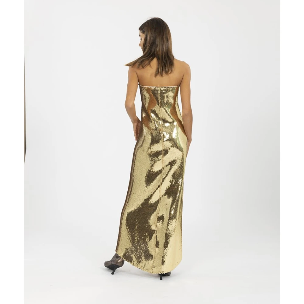 N21 Paillet Zeemeermin Rok Yellow Dames