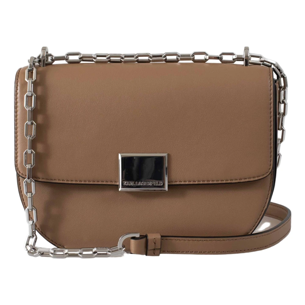 Karl Lagerfeld Bruine Crossbody Tas Forever Brown Dames