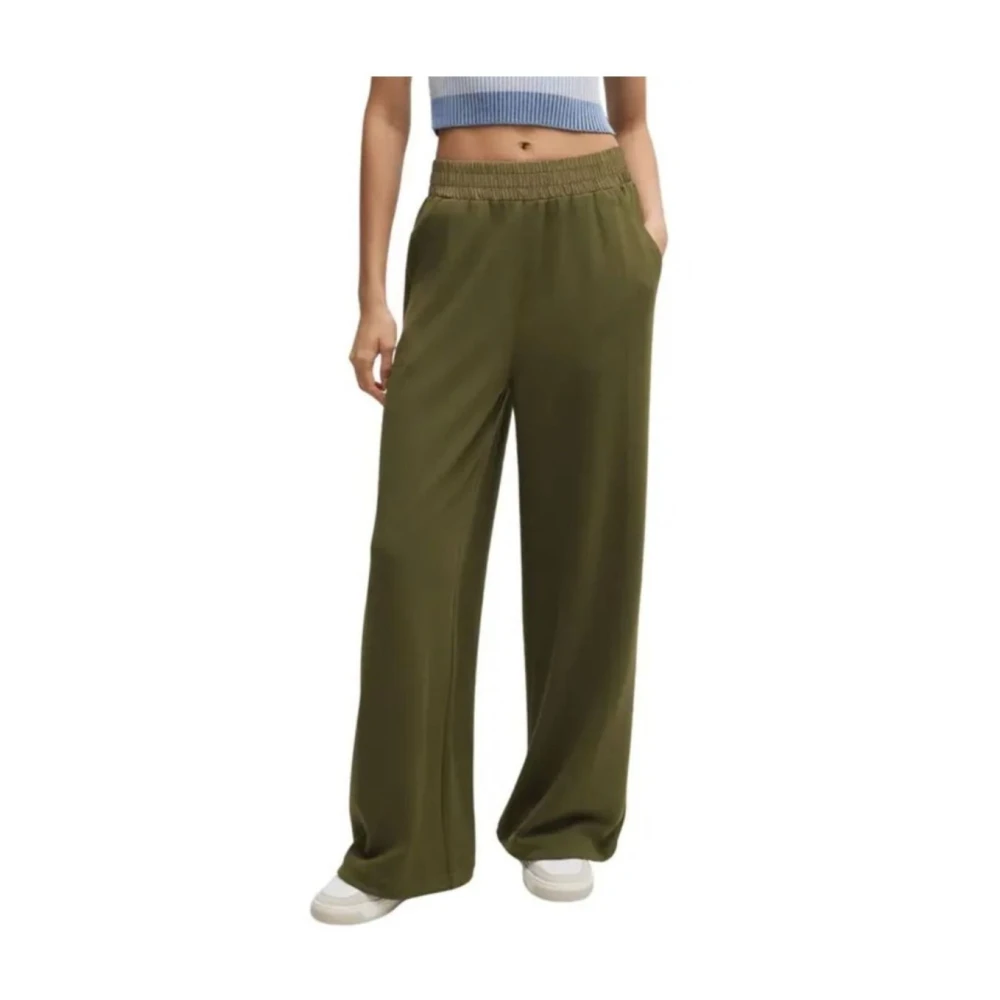 Hugo Boss Dames Casual Broek Green Dames
