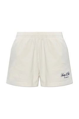 Sweatshorts med broderad logotyp