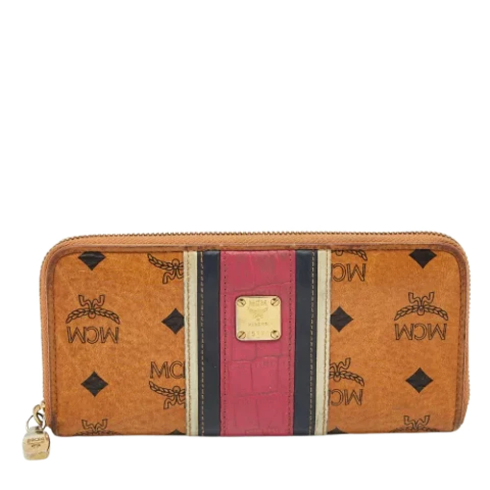 MCM Pre-owned Coated canvas wallets Multicolor Dames