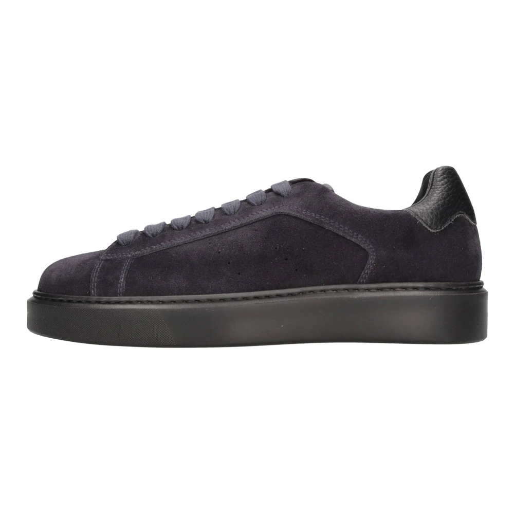 Doucal’s Suede Sneakers Heren Schoenen Blauw