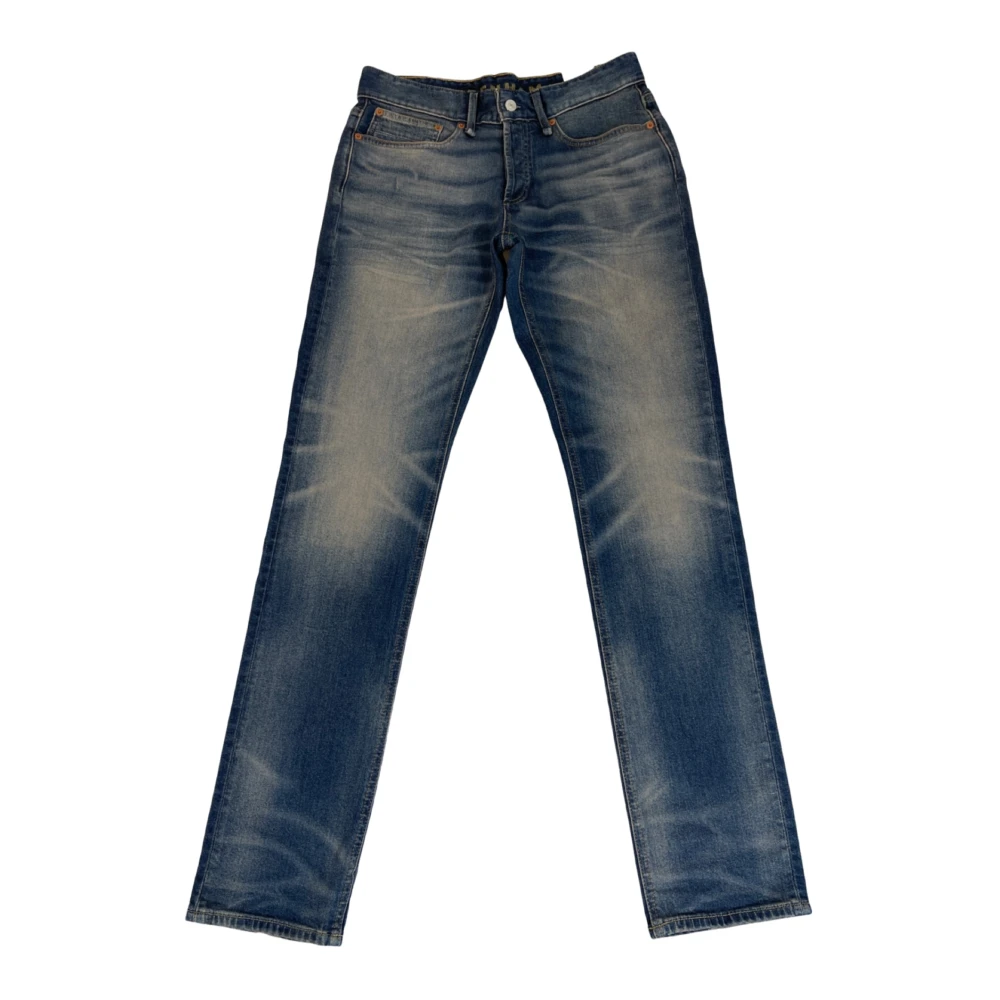 Denham Slim-fit Razor AVT Heren Jeans Mid Blue Heren