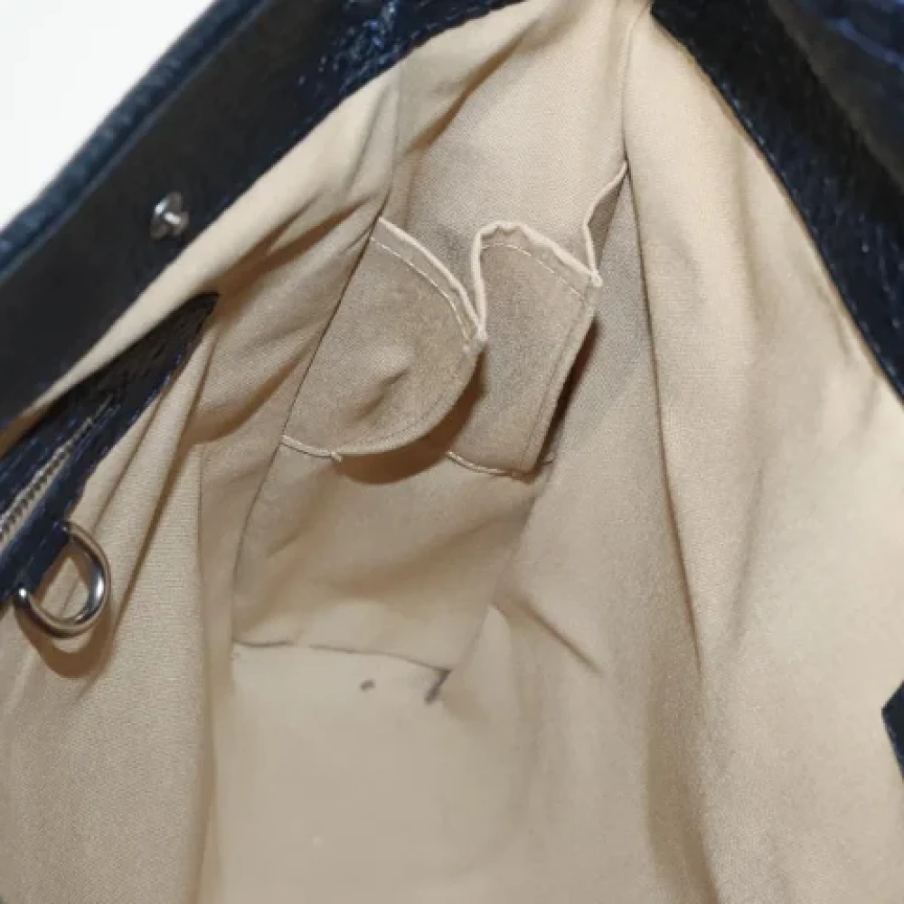 Louis Vuitton Vintage Pre-owned Wool louis-vuitton-bags Blue Dames
