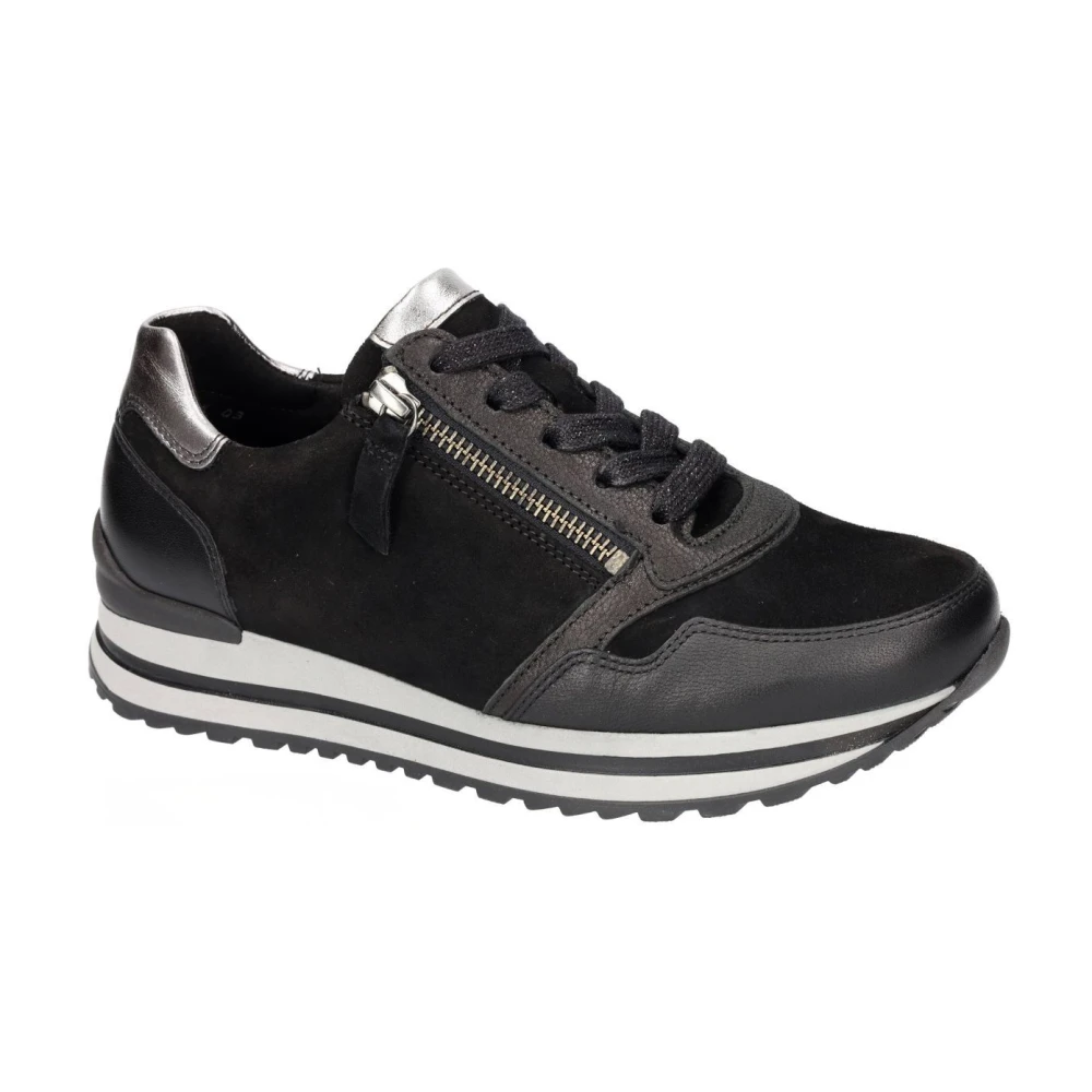 Gabor 56.528.37 Sneakers Dames Schoenen Zwart