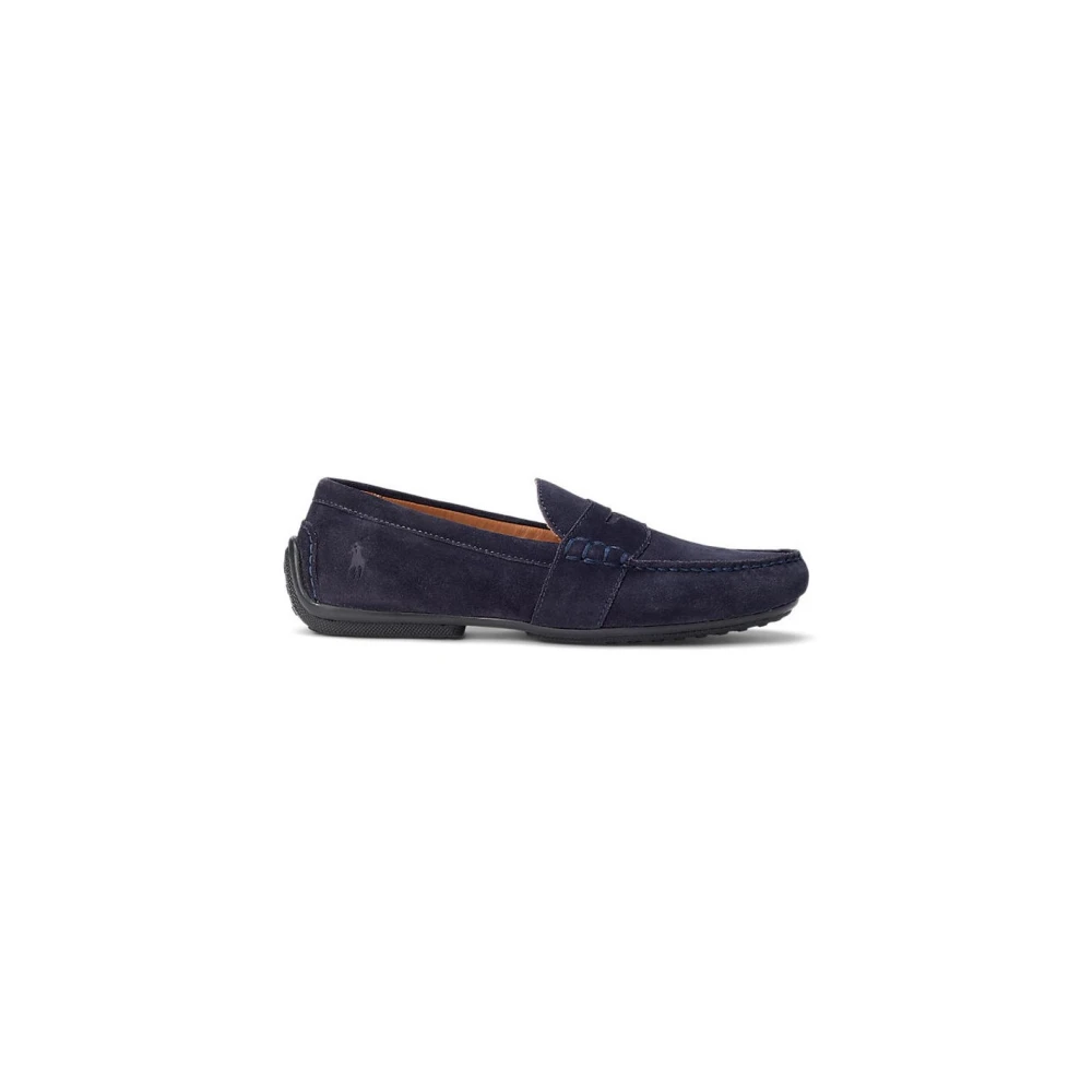 Polo Ralph Lauren Blue Loafers, Male, 10 Uk, Casual Slip-On Shoes