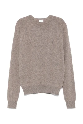 Brun Cashmere Crew Neck Sweater