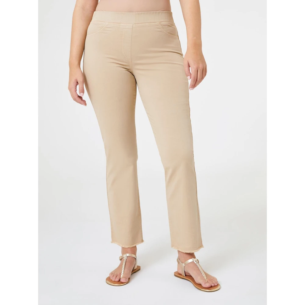 Elena Mirò Stijlvolle Broek Beige Dames