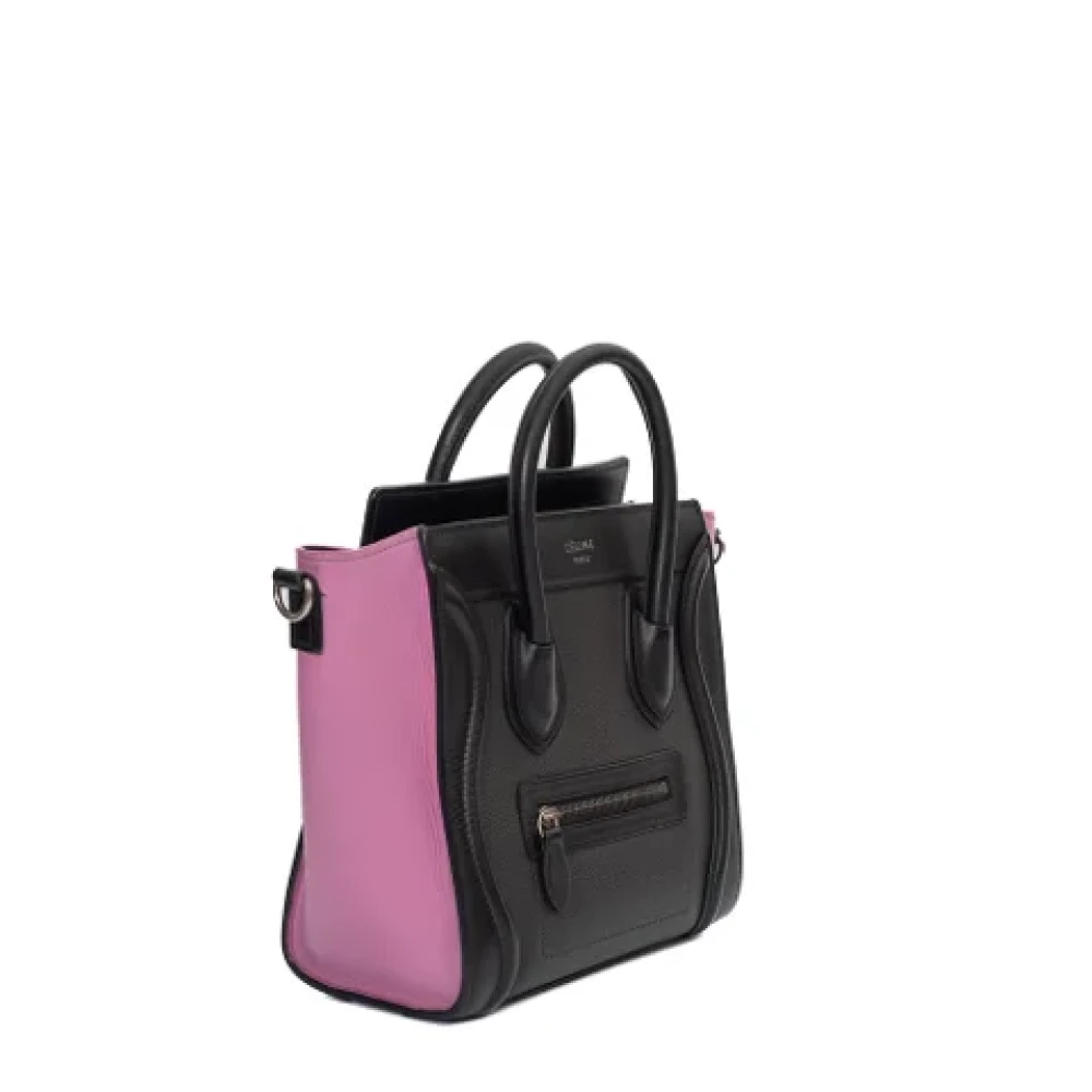 Celine Vintage Pre-owned Leather celine-bags Black Dames
