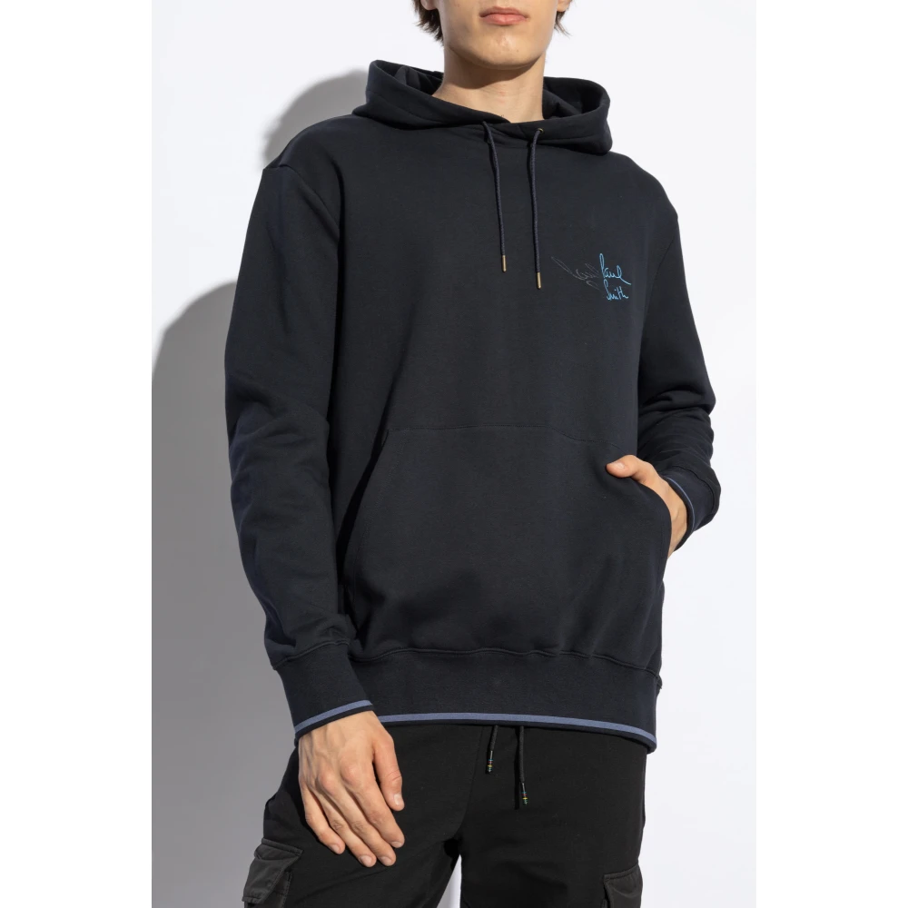 Paul Smith Hoodie Blue Heren