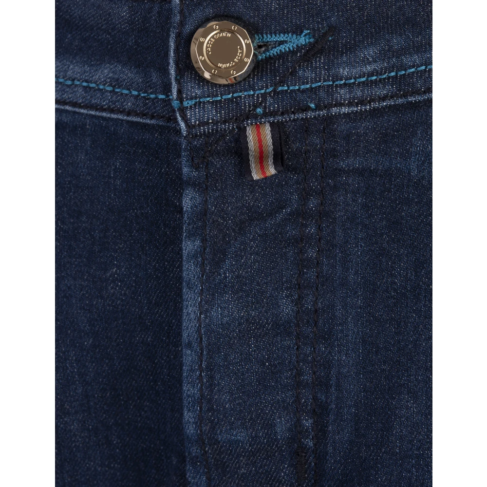 Jacob Cohën Blauwe Nick Limited Edition Slim Fit Jeans Blue Heren
