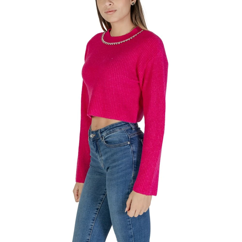 Only Rosa Gebreide Kleding Herfst Winter Pink Dames