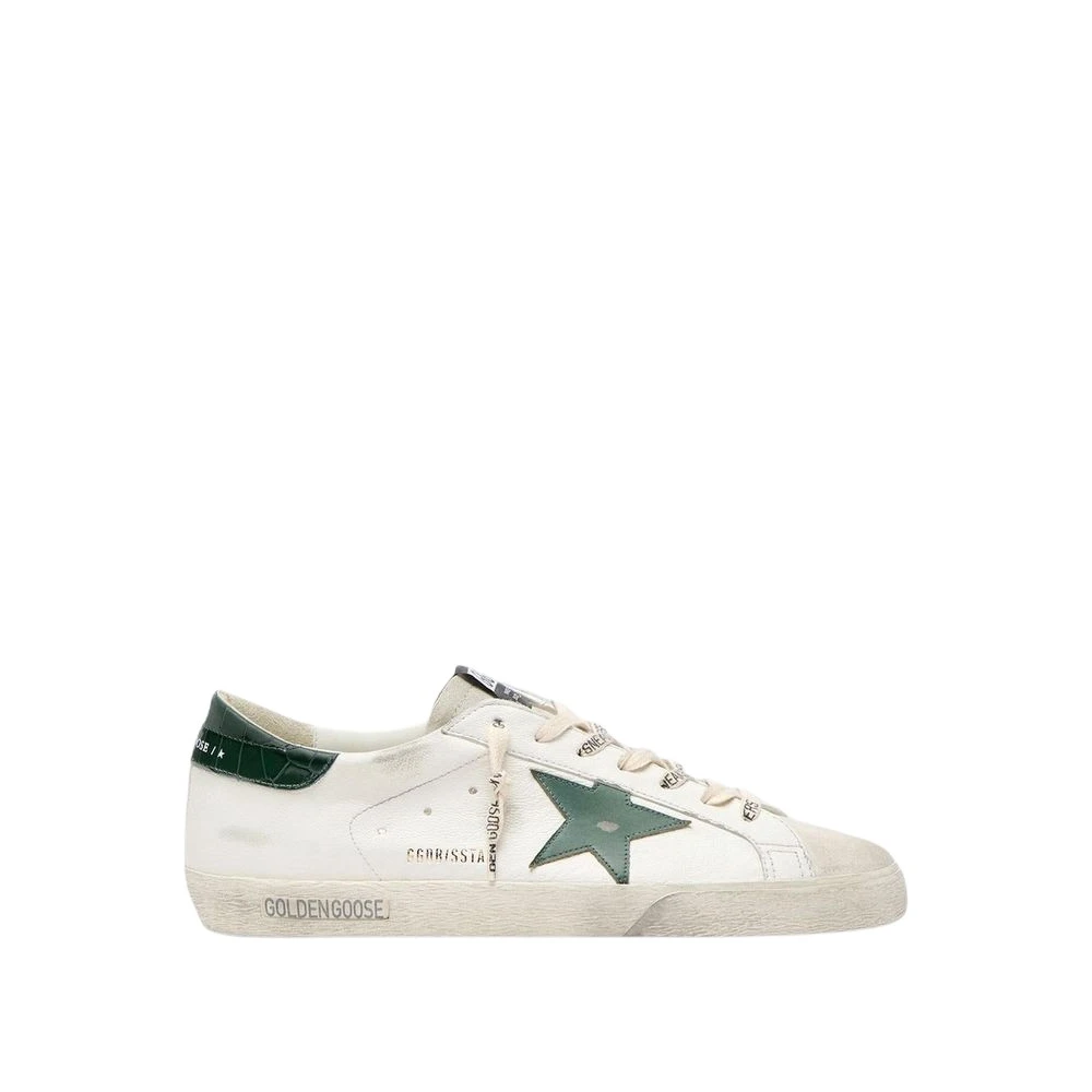 Golden Goose Super Star Nappa Heren Schoenen Wit