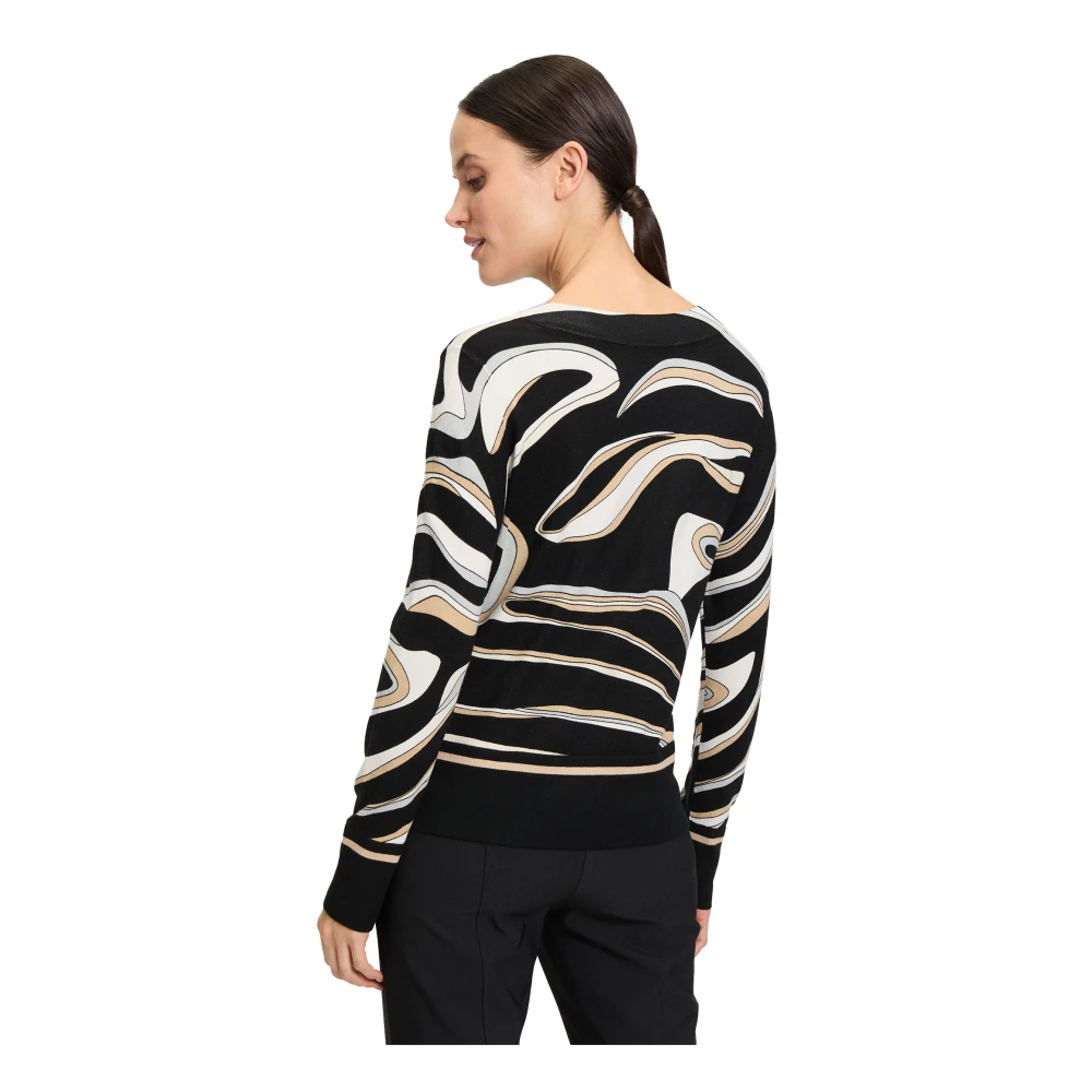 Betty Barclay Dierenprint Gebreide Trui Multicolor Dames