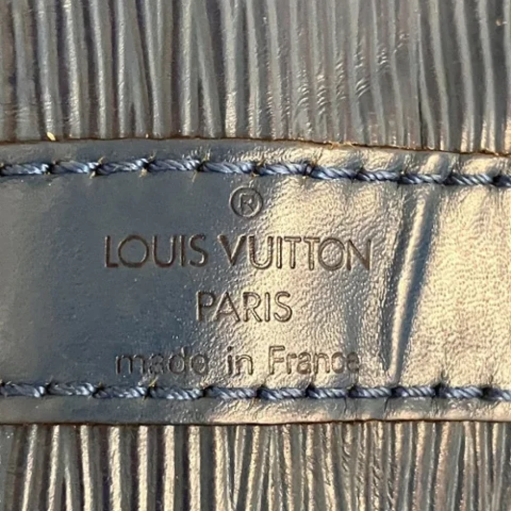 Louis Vuitton Vintage Pre-owned Leather shoulder-bags Blue Dames