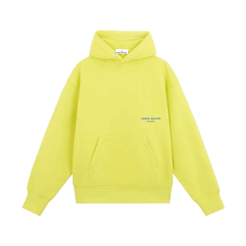 Oversize Hoodie Cotton Fleece Marina Gul