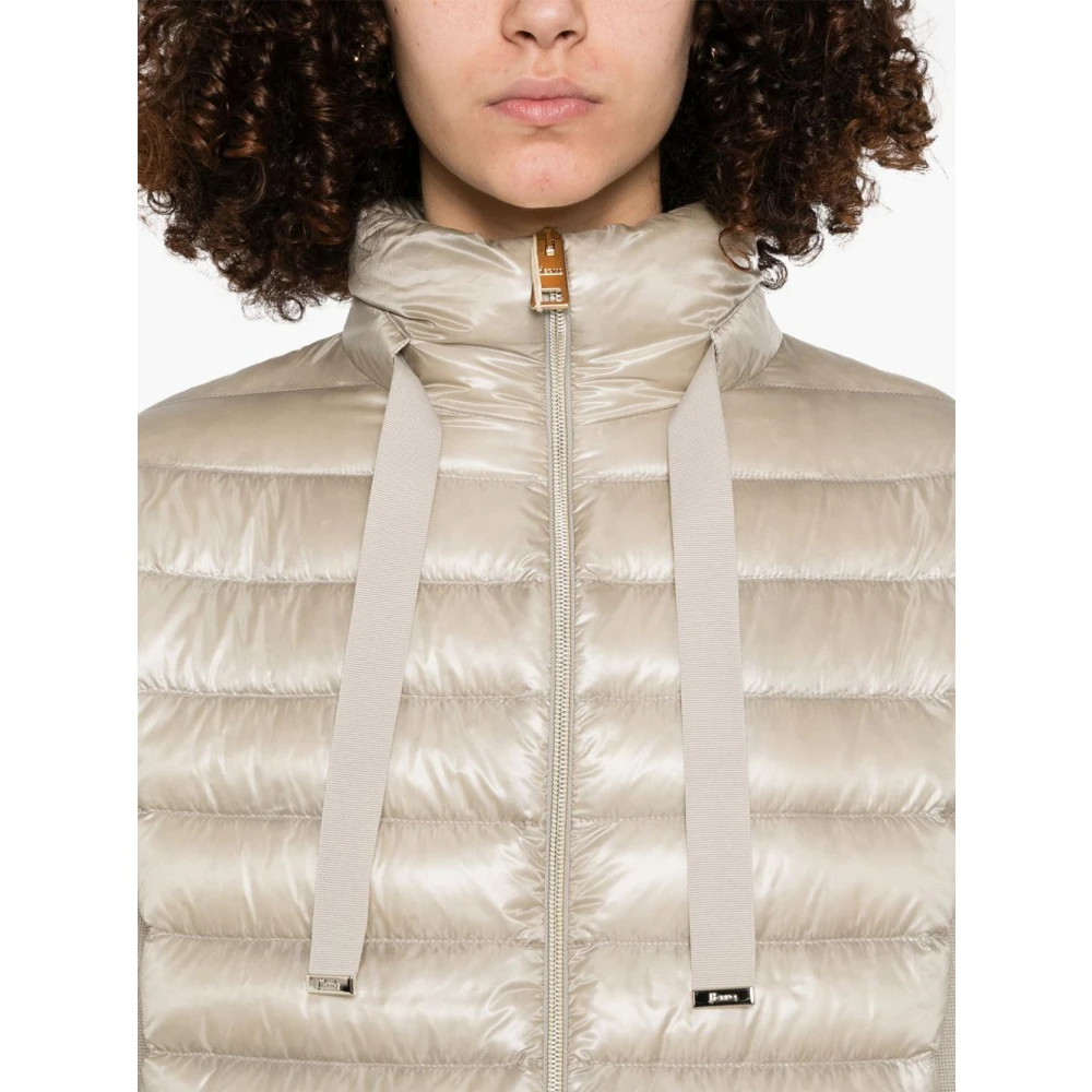 Herno Paneljas met modern design Beige Dames