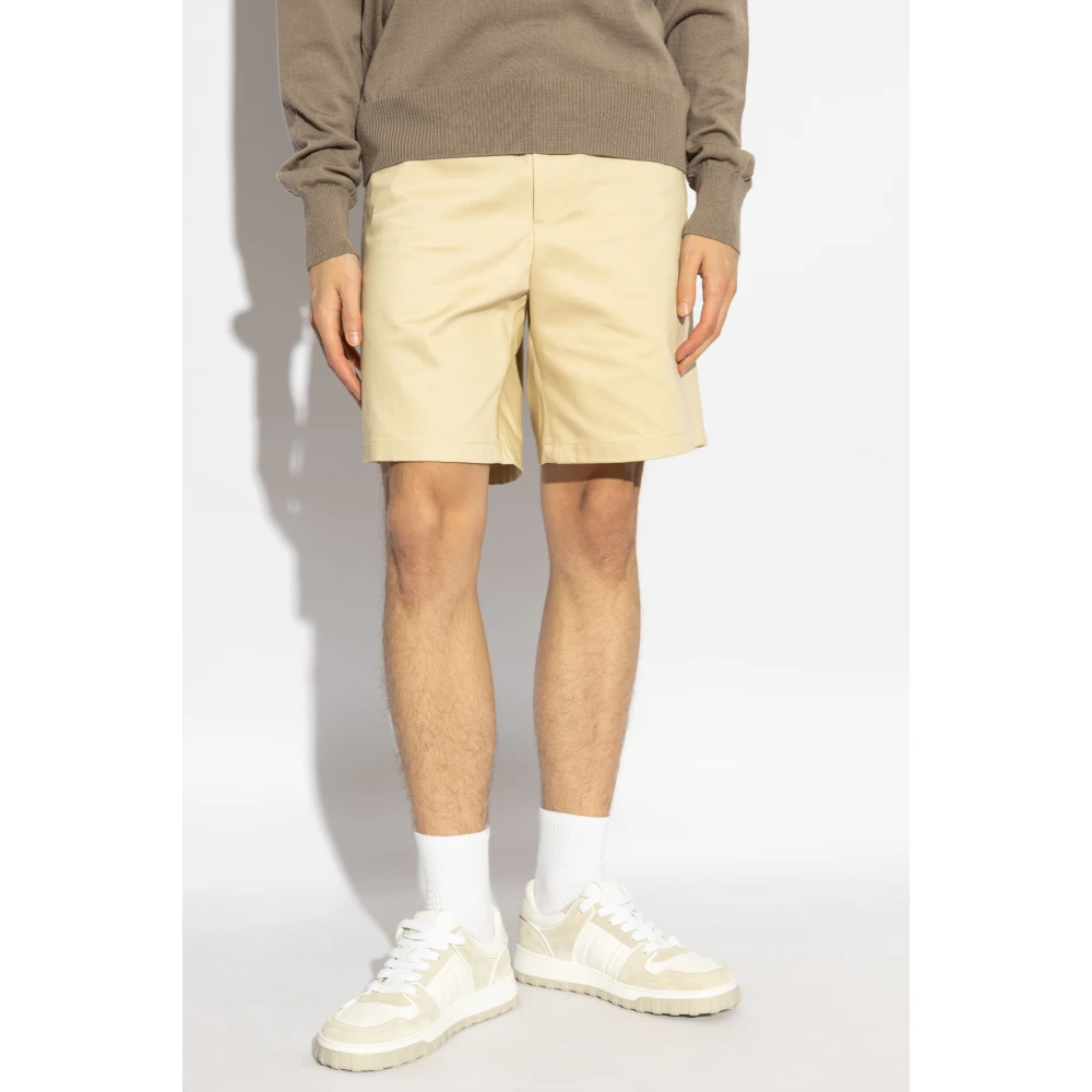 Ami Paris Shorts met Zakken Beige Heren