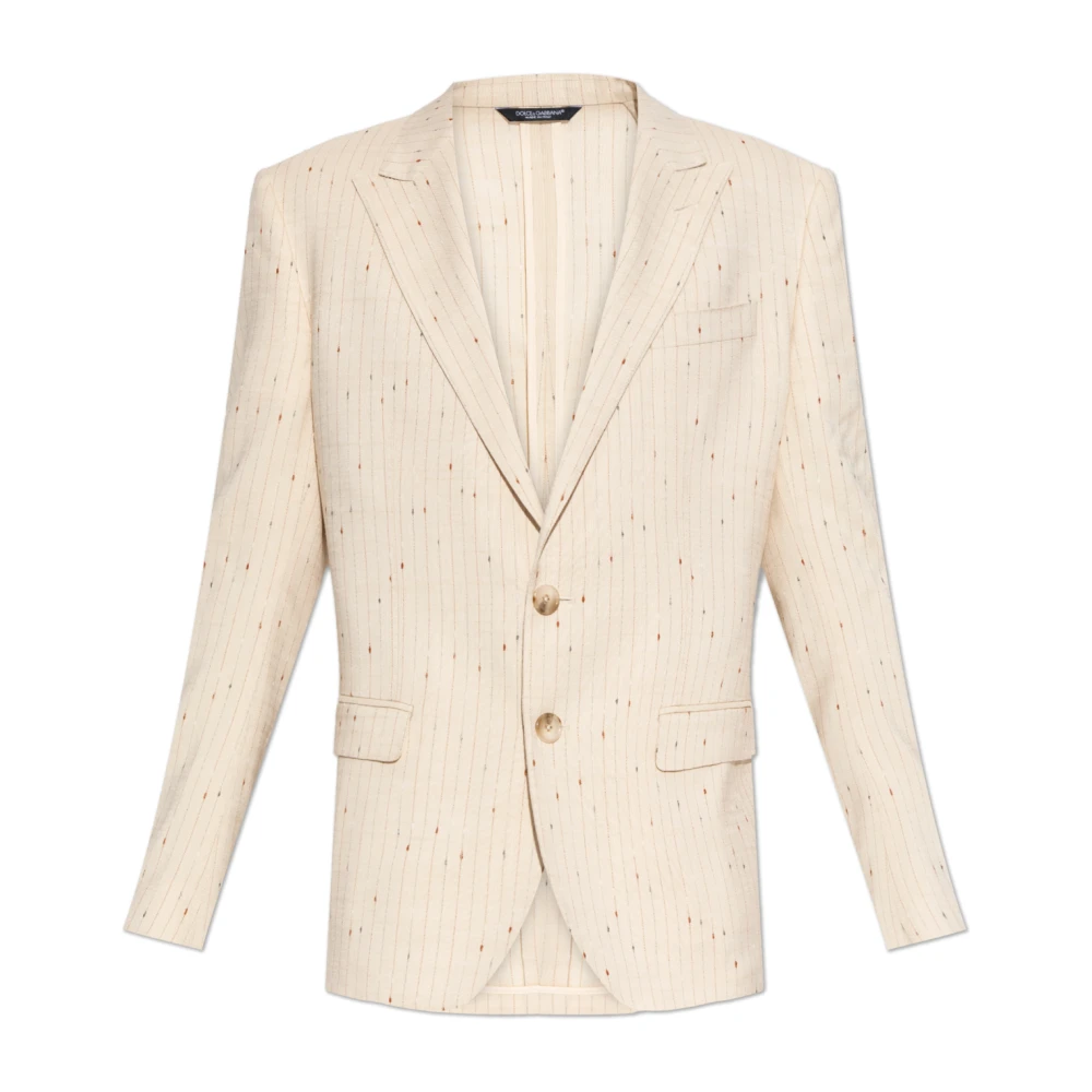 Dolce & Gabbana Hombre Beige Chaquetas, Talla: M