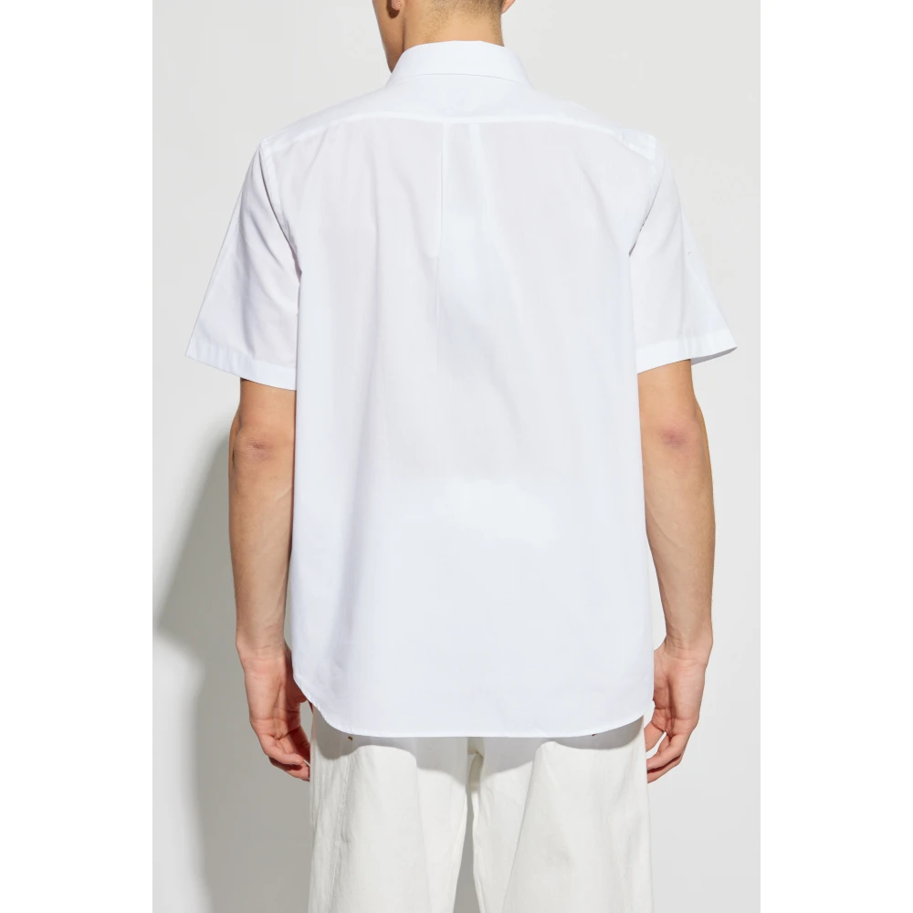 PS By Paul Smith Kortemouwenshirt White Heren