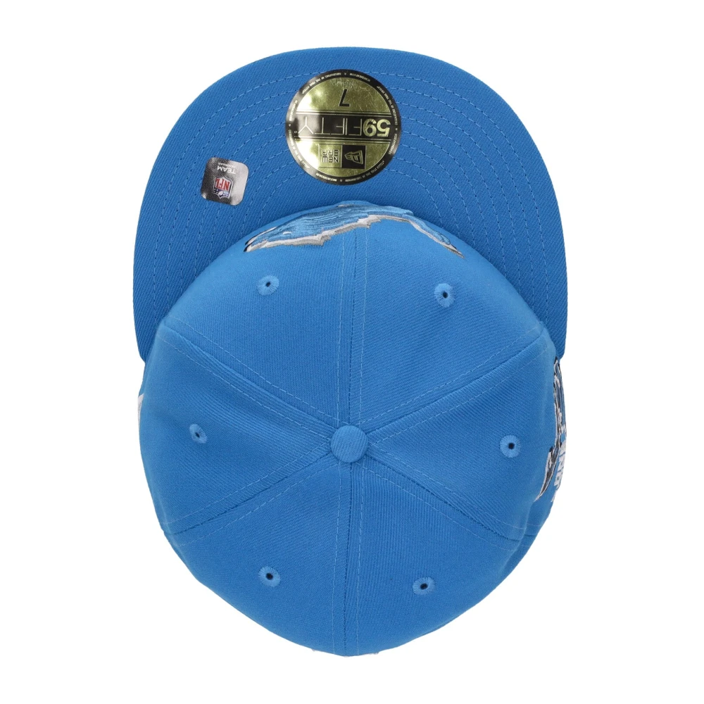 new era NFL Draft Detroit Lions Platte Klep Hoed Blue Unisex