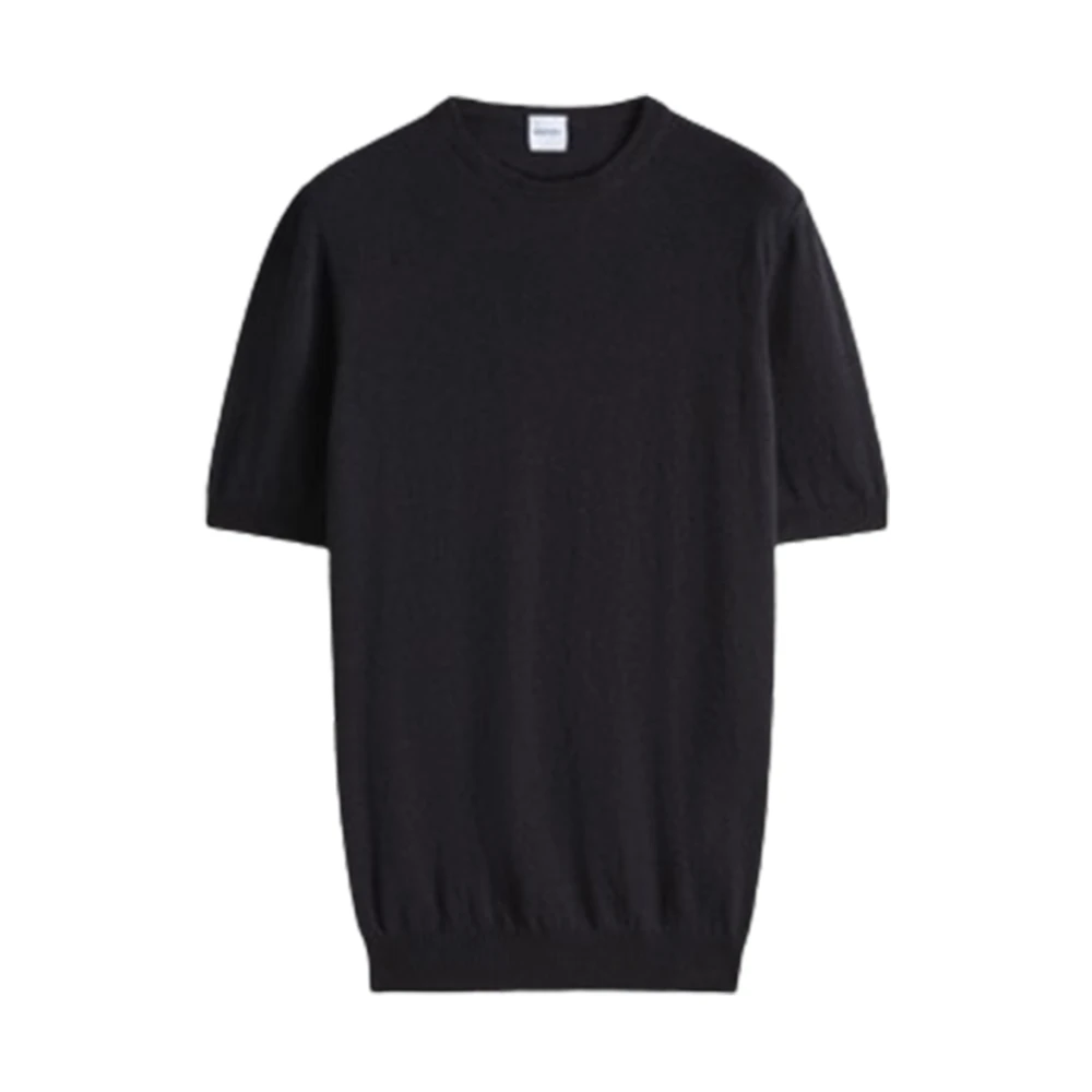 Aspesi Katoenen T-shirt in zwart Black Heren