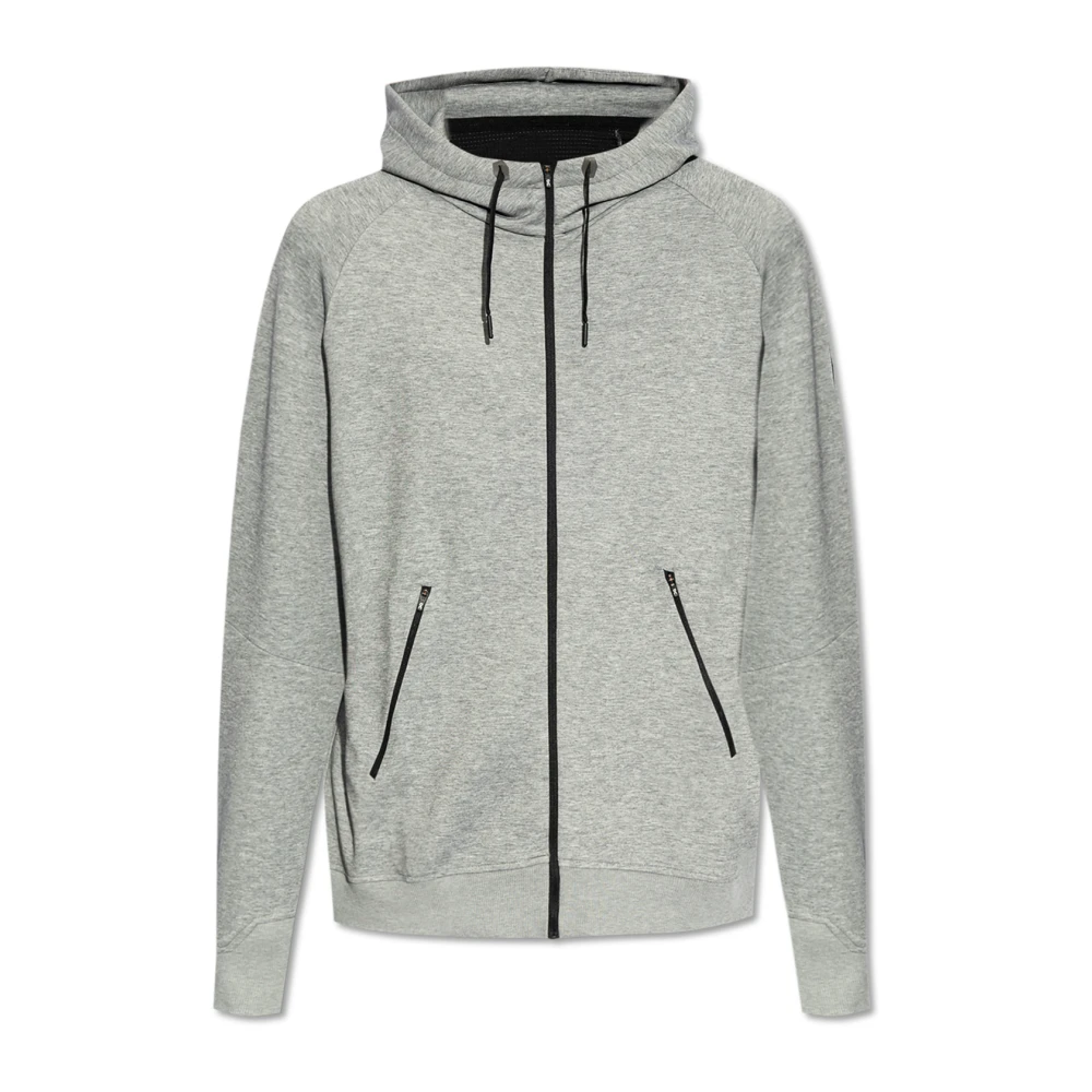 ON Running Hoodie Gray Heren
