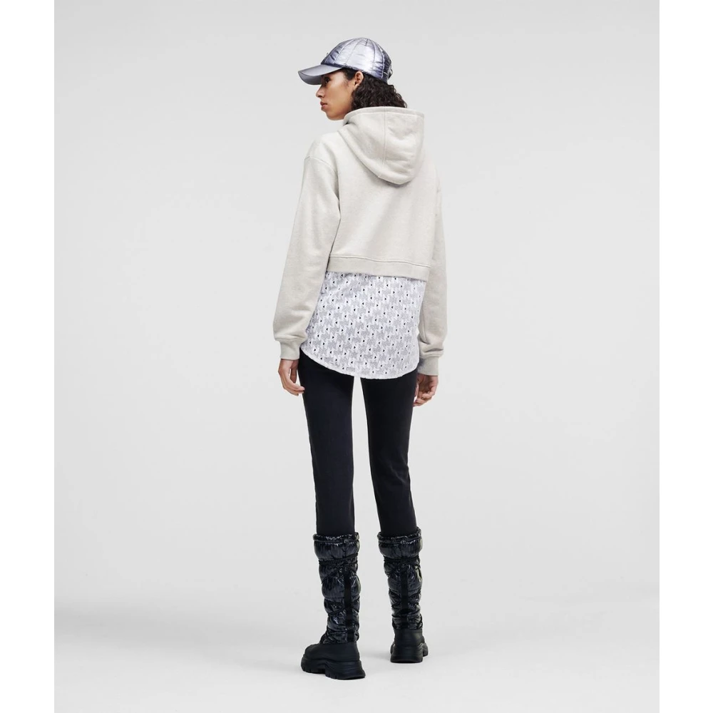 Karl Lagerfeld Capuchon Gray Dames