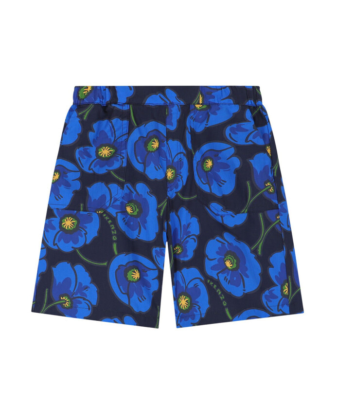 short-en-coton-a-imprime-floral