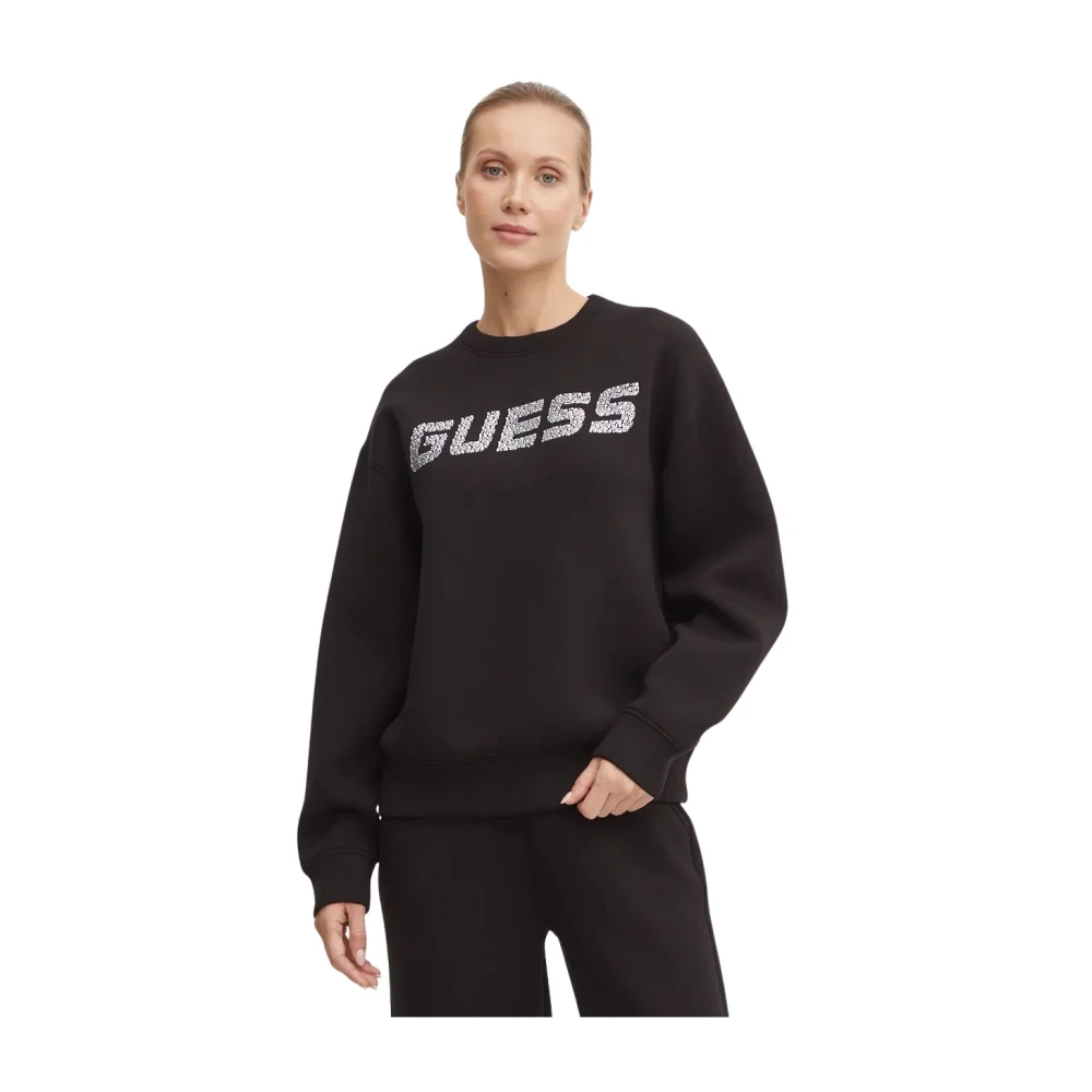 Guess - Cecilia Sweatshirt - Sweatshirts & Hoodies - Damen - Schwarzk - Xs - Bild 5