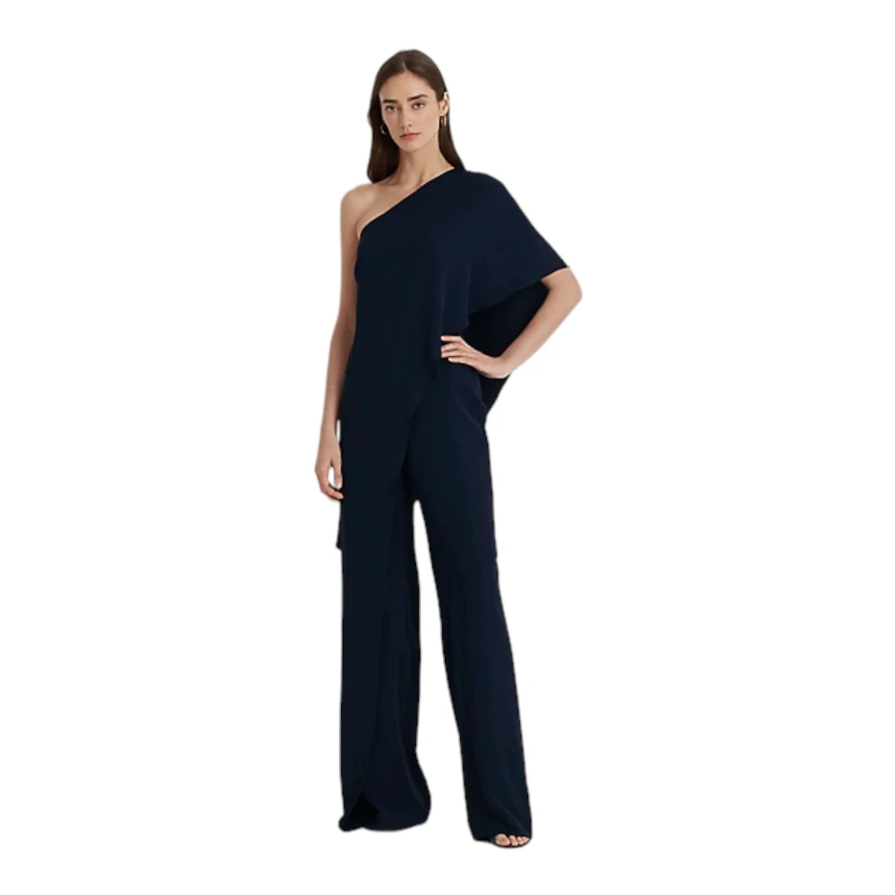 Ralph Lauren Stijlvolle Jumpsuit voor Vrouwen Blue Dames