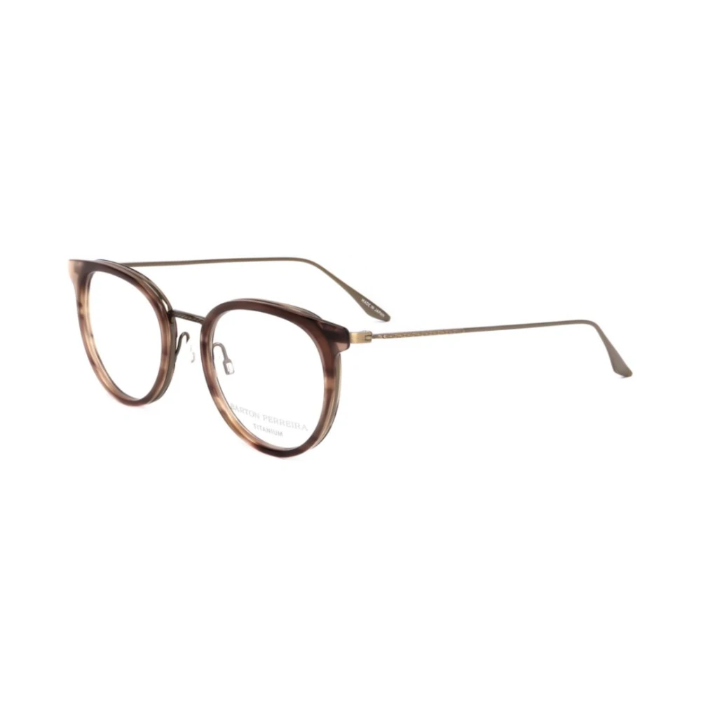 Barton Perreira Stijlvolle zonnebril voor dagelijks gebruik Brown Unisex