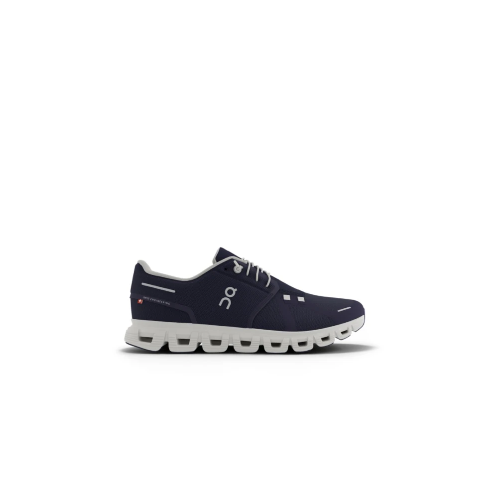 On Running Men's Blue Sneakers,, Stylish Trainers For Active Lifestyle Size 8 Uk