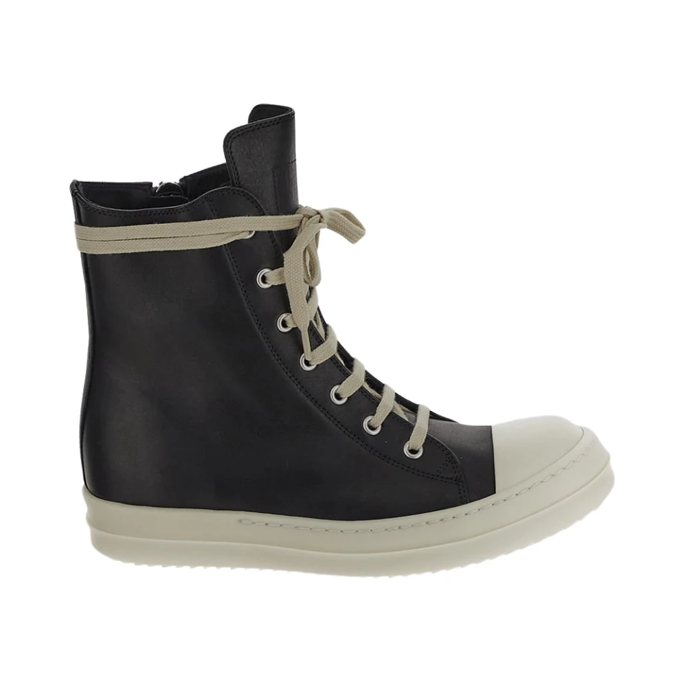 Rick Owens Zwarte Sneakers voor Mannen en Vrouwen Black Dames