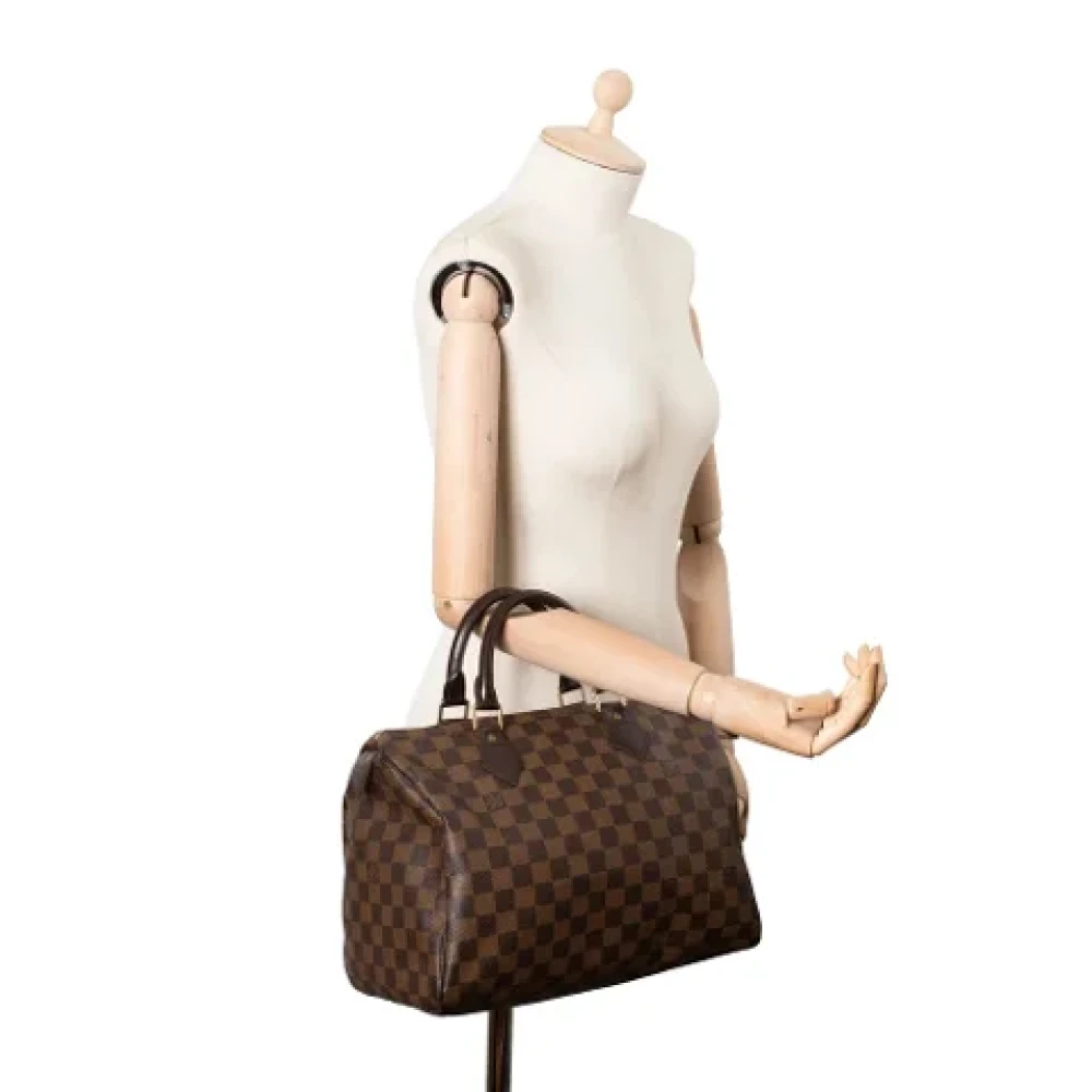 Louis Vuitton Vintage Pre-owned Canvas handbags Brown Dames