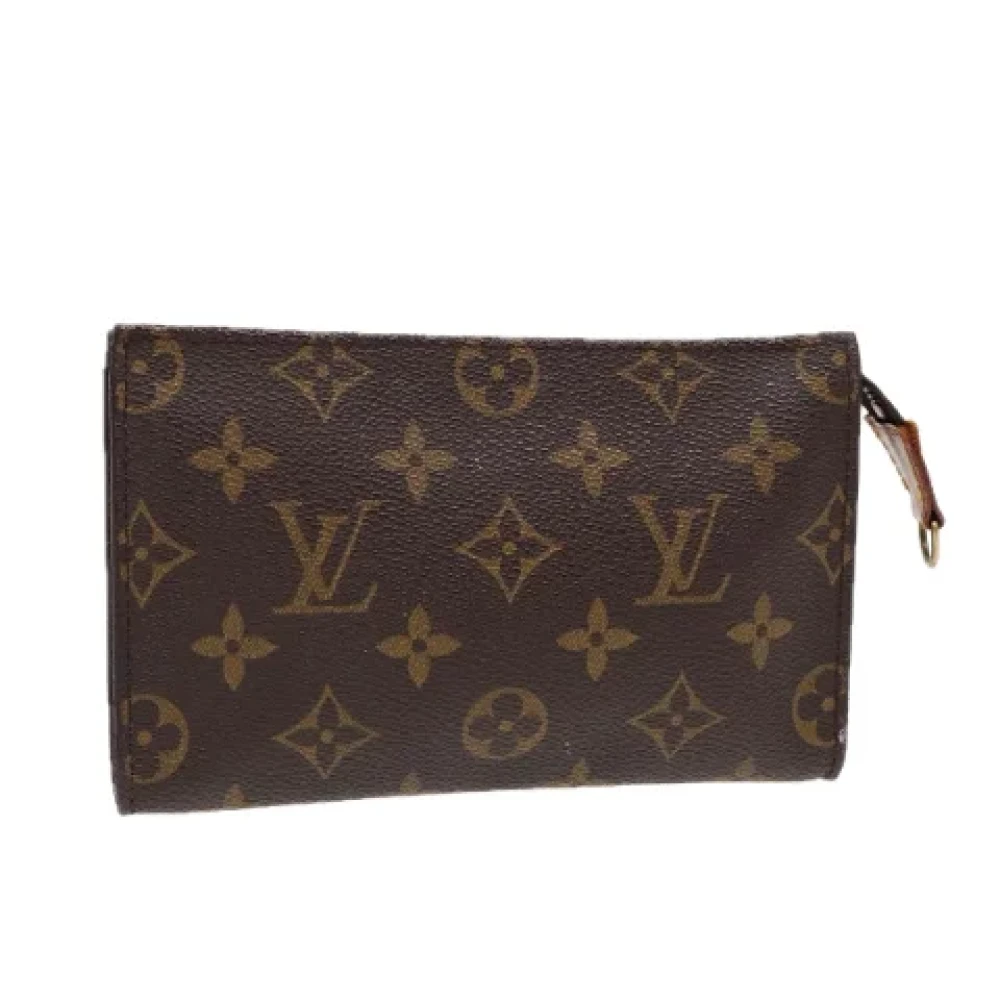 Louis Vuitton Vintage Pre-owned Canvas pouches Brown Dames