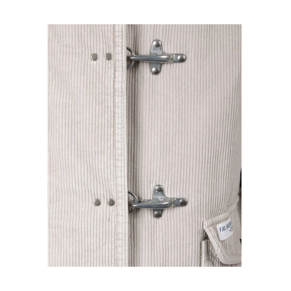 Fay Archiefhaken met diamantpatroon Beige Heren